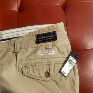 Men's Ralph Lauren Polo Cargo Khaki Shorts